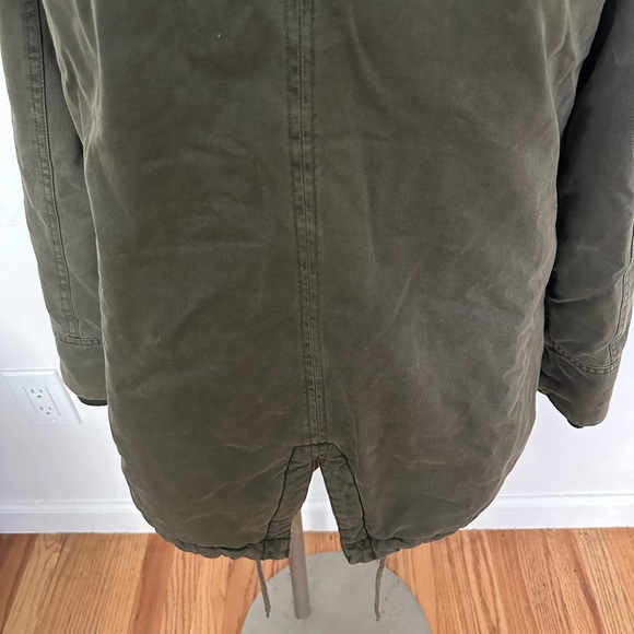 Levi’s Hooded Faux Fur Trim Jacket - Picture 4 of 8